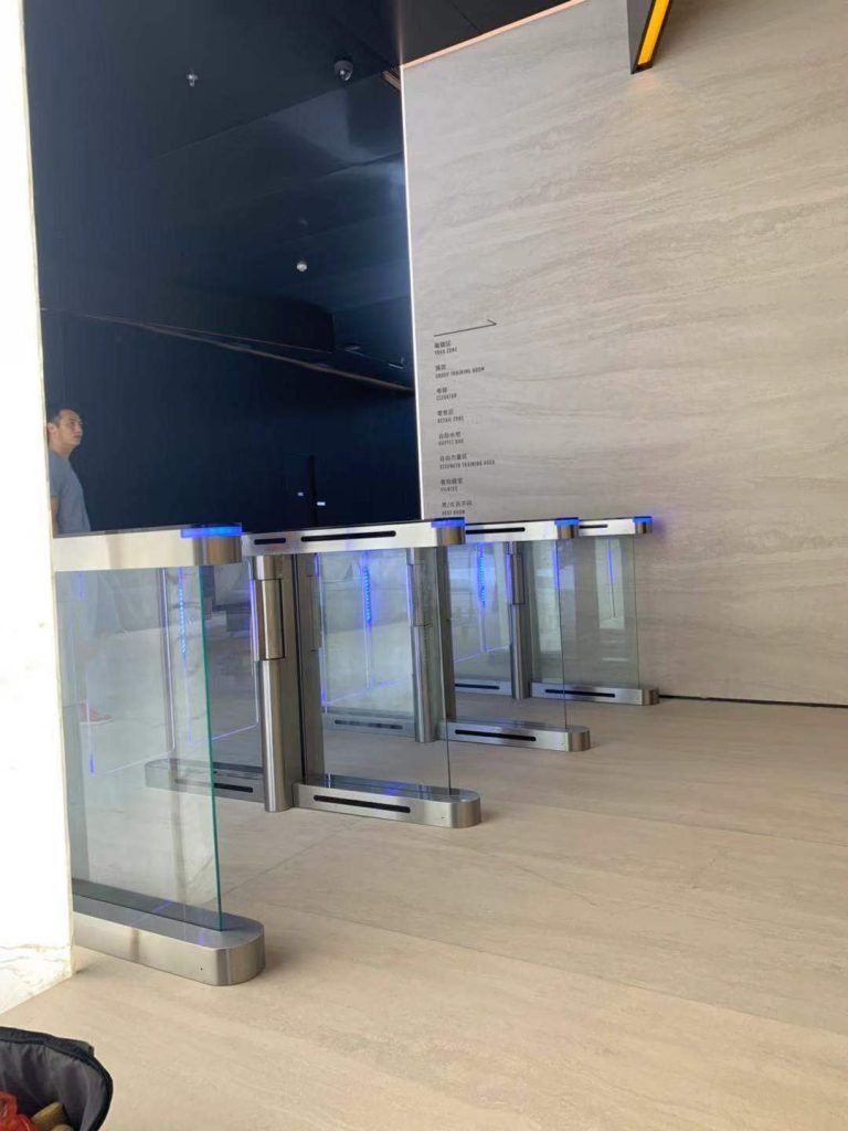 TJ ST602 Face Recognition Glass Speed Gates at Shenzhen Nanshan Qiaochengfang 3 TJ ST602 Face Recognition Glass Speed Gates at Shenzhen Nanshan Qiaochengfang 3