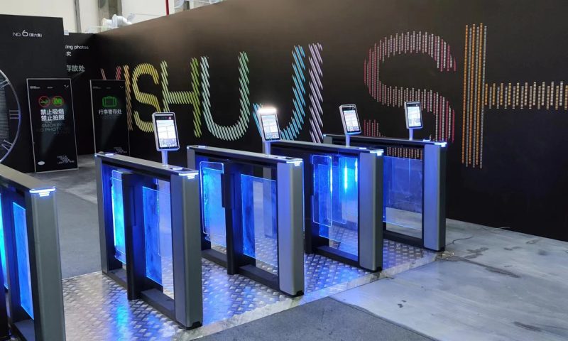 01速通门太空灰）TJ LBST01人脸识别固定底座 1 scaled